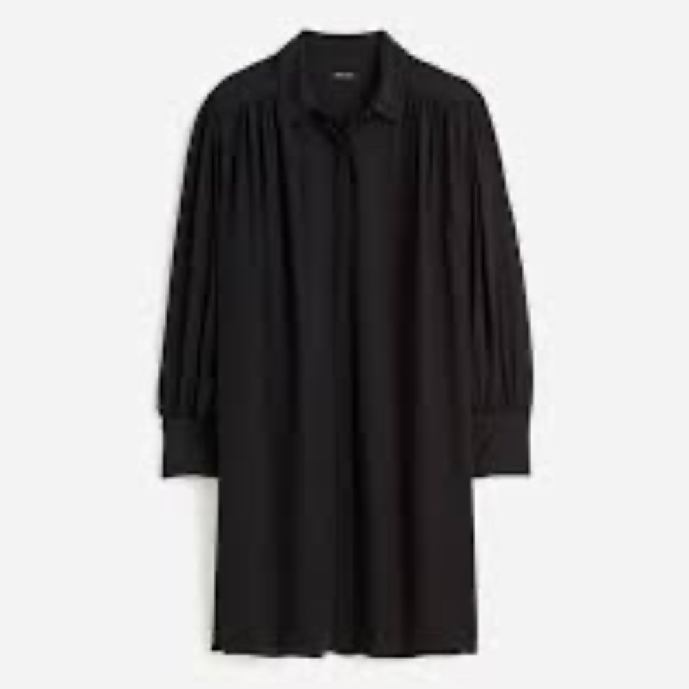 Madewell Relaxed Button-Front Mini Dress